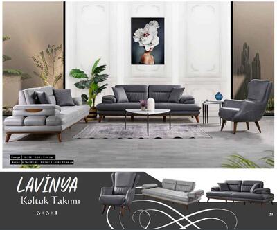 Chancolye Koltuk Tk Lavinya 3+3+1