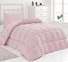 Merinos Yorgan Fashion Micro 155*215 Zigzag Pudra