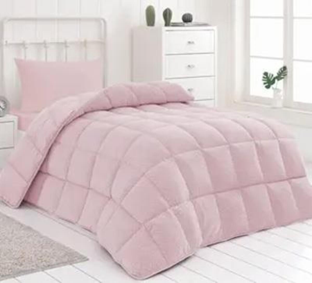 Merinos Yorgan Fashion Micro 155*215 Zigzag Pudra