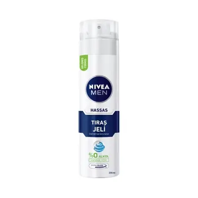 Nivea Men Traş Jeli Hassas 200Ml (Dy)