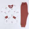 Sebi Pijama Takım 1-3 Yaş Paraşüt 9158