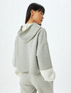 Koton Sweatshirt 5WAL10184IK Gri Melanj