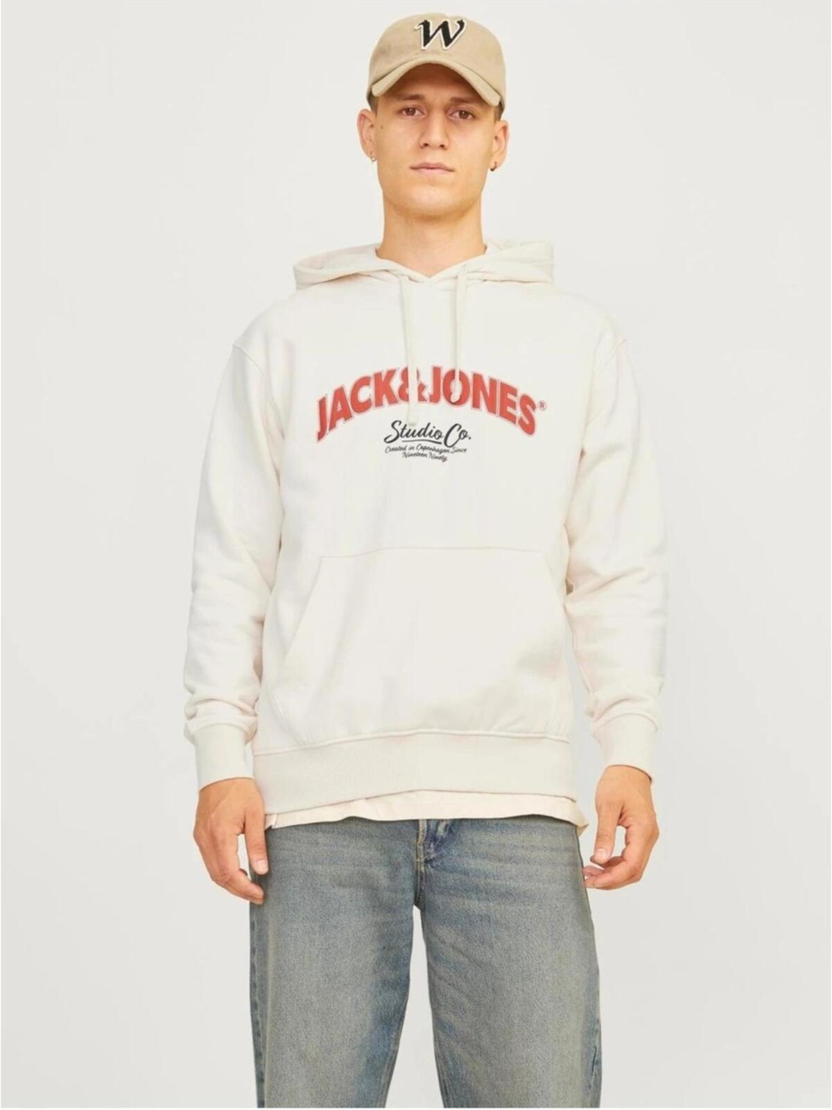 Jack&Jones Sweatshirt 12262919 Krem
