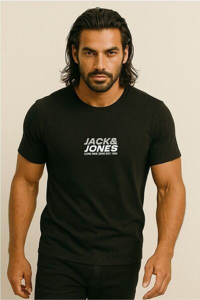 Jack&Jones Tişört 12276410 Siyah