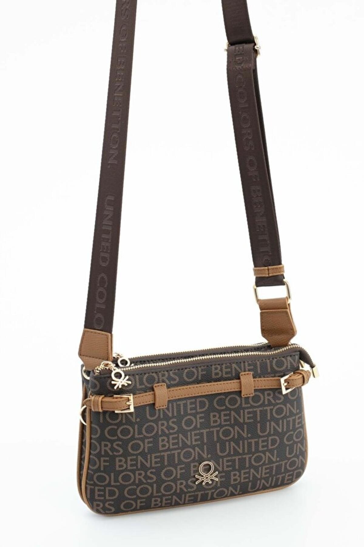 United Colors Of Benetton Kadın Kol Çantası BNT_1681 Kahve-Taba United Colors Of Benetton Kadın Kol Çantası BNT_1681 Kahve-Taba