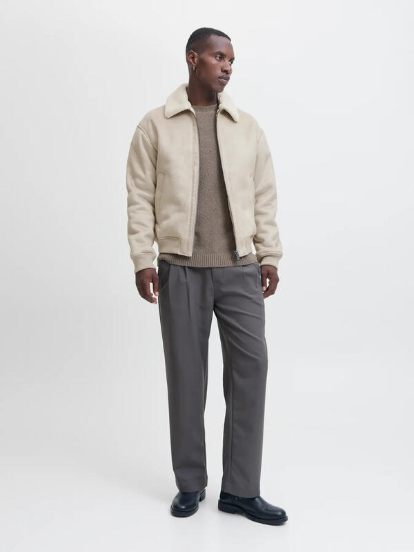 Jack&Jones Bomber Ceket 12282444 Krem