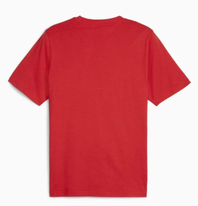 Puma Graphics Box Tee 680172_11 Kırmızı (Dy)
