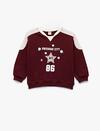 Koton Sweatshirt Kız Bebek 6WMG10084AK Bordo