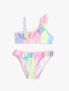 Koton Bikini Kız Çocuk 4SKG00002MM Pembe Desenli