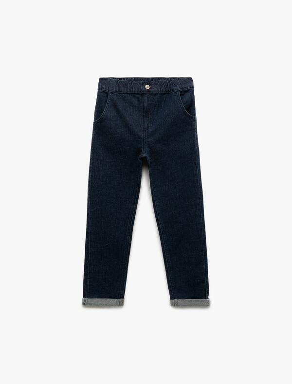 Koton Pantolon Erkek Bebek 6WMB40001TD Dark İnigo