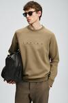 Lufıan Erkek Sweatshirt Cooper 112030177 Kum