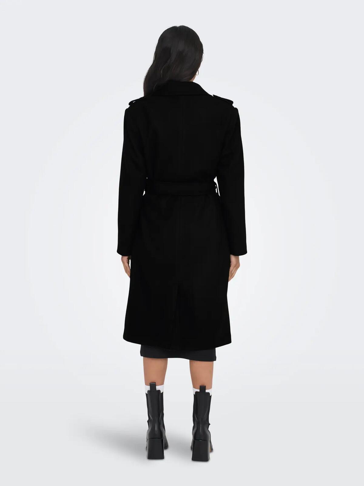 Only Trençkot 15292803 Siyah