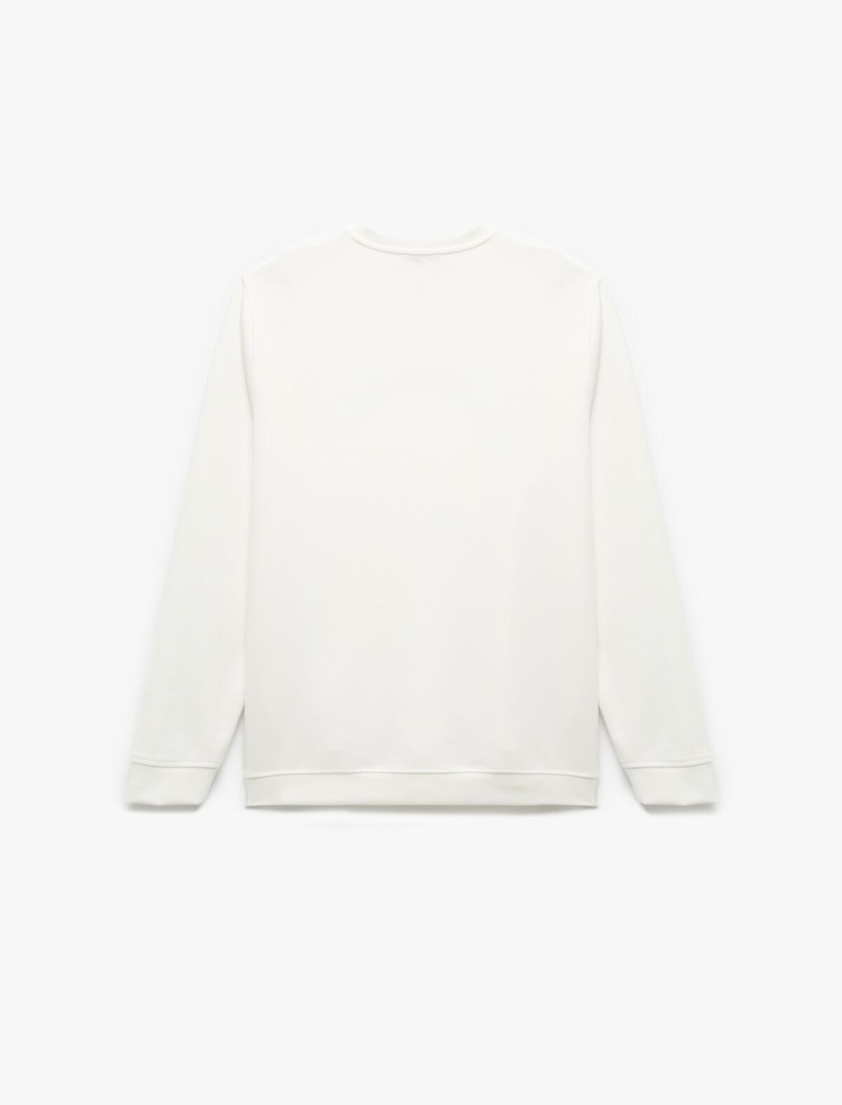 Koton Sweatshirt 6WAM70077MK Beyaz