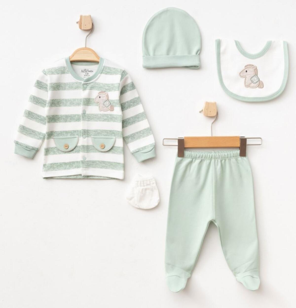 Aziz Bebe 5Li Set 5313 Yeşil