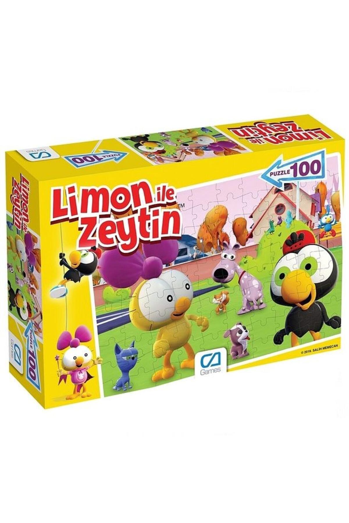 Ca Games Puzzle 100 Parça Limon İle Zeytin CA100-5084