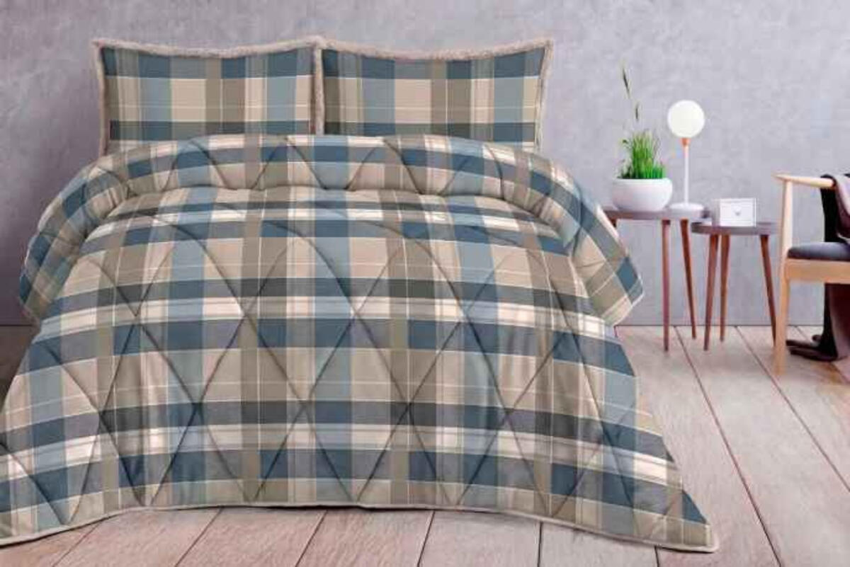 Merinos Yorgan Comforter Set Tk Stephane Yeşil