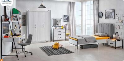 Polo Kids 3 Kapılı Dolap Motto