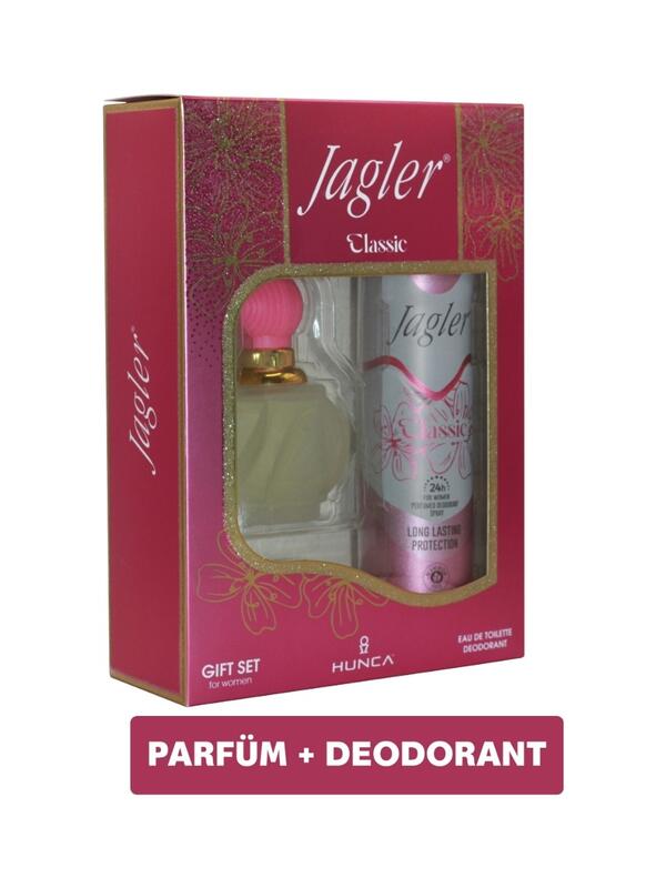 Jagler Kadın Parfüm Seti Klasik 60Ml Edt+150Ml Deo