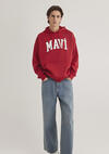 Mavi Sweatshirt M067149-86417 Kırmızı