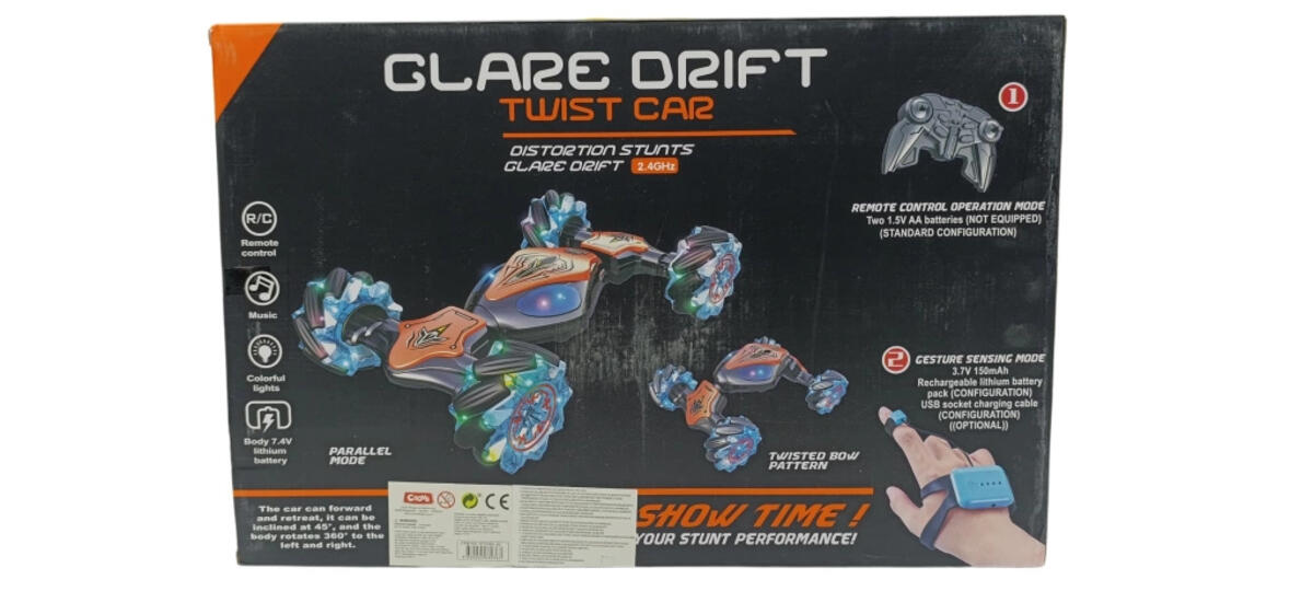 Ceren Toy Araba Uzaktan Kumandalı Usb 360 Derece Dönebilen CTOY-SY206K-3D