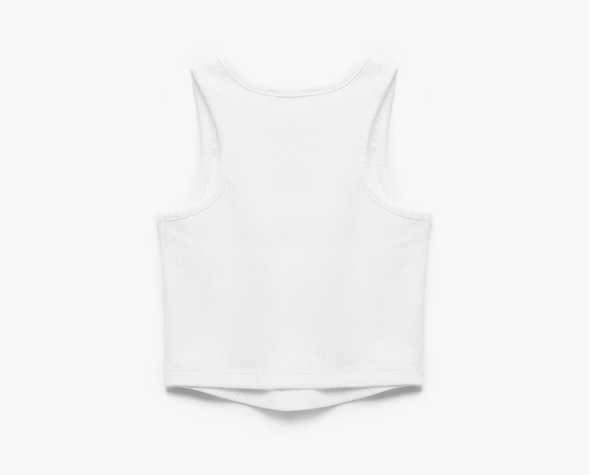 Koton Crop Atlet Kız Çocuk 5SKG30029AK Beyaz