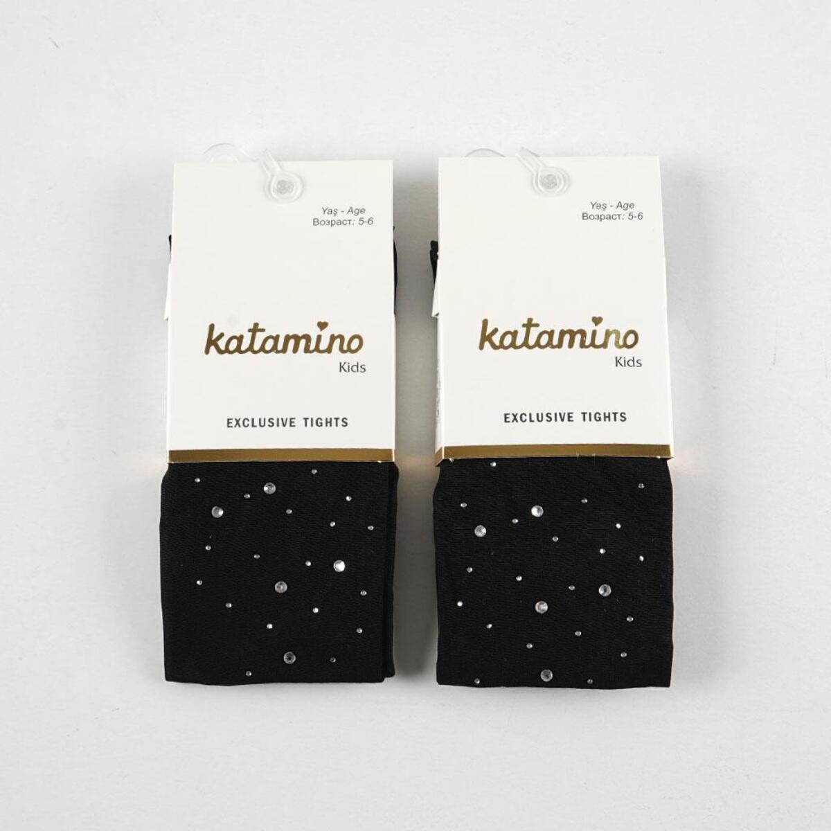 Katamino Külotlu Çorap Kız Çocuk Celia Aks. K62086 Siyah