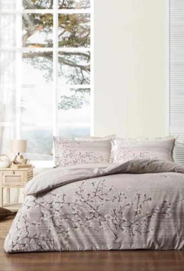 Özdilek Pike Takımı Çift Kişilik Ranforce Cerezo Flor Pudra