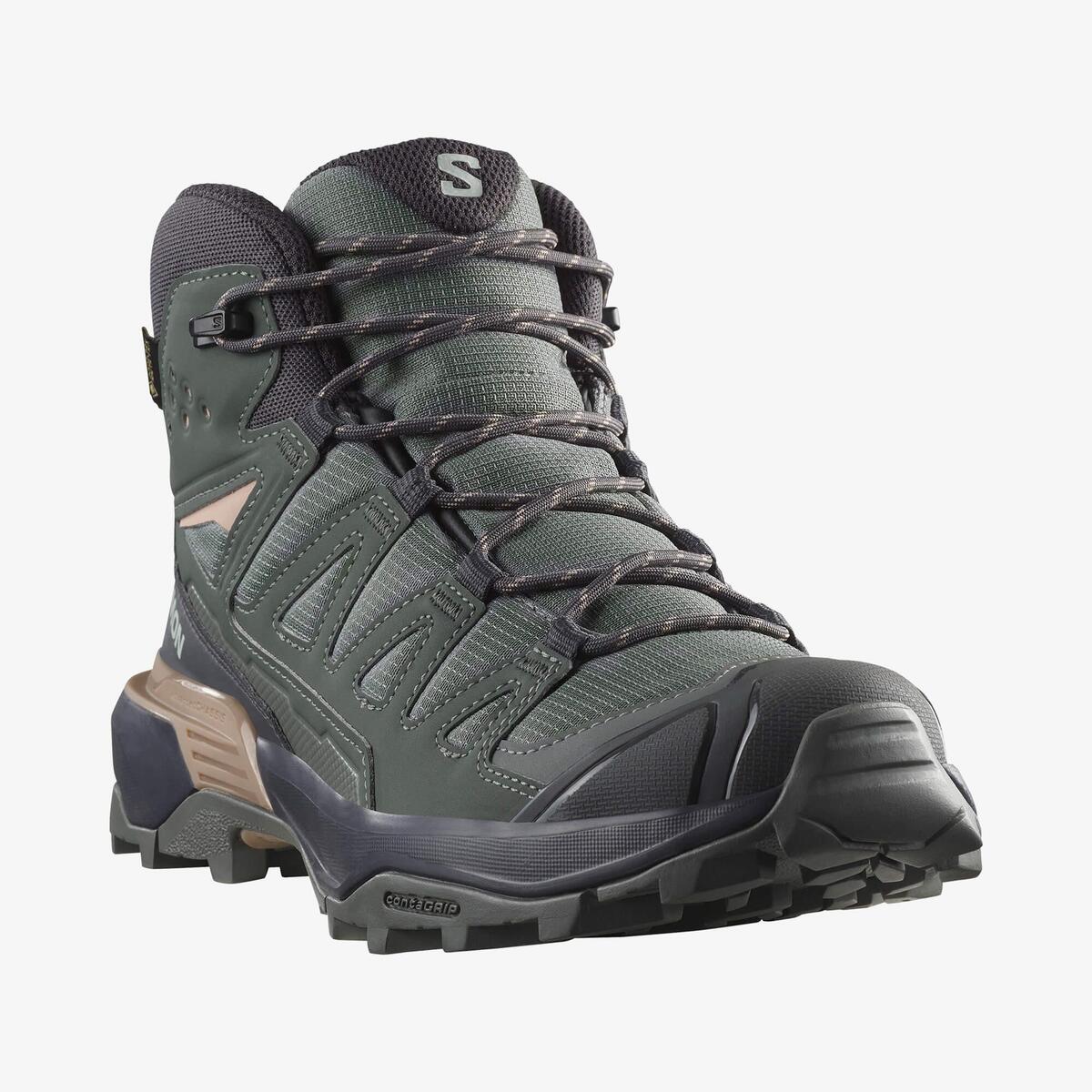 Salomon X Ultra 360 Mid Gore-Tex L47865000 Yeşil/Yosun Yeşili/Bej