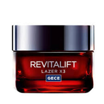 Loreal Paris Gece Kremi Revitalift Lazerx3 50Ml (Dy)