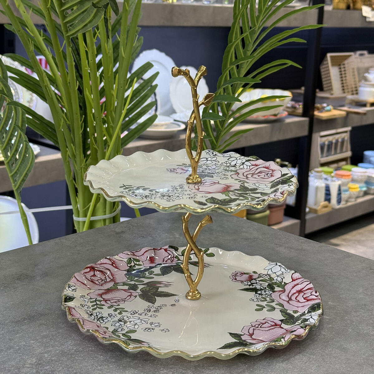 Glore Katlı Kurabiyelik Roseline Krem Glr-26097