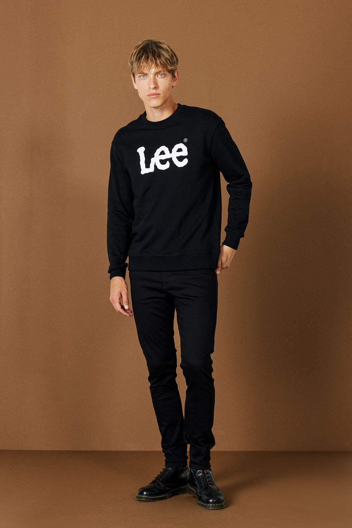 Lee Sweatshirt L80XTJ01 Siyah