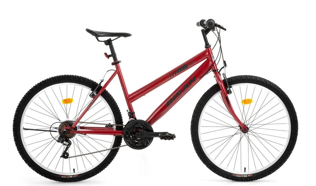 Bisan Bisiklet Discover (26") Metalik Kırmızı-Siyah