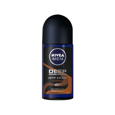 Nivea Erkek Roll-On Deep Dimension Espresso 50Ml (Dy)