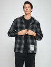 Koton Sweatshirt 3WAM70003HW Antrasit Ekose