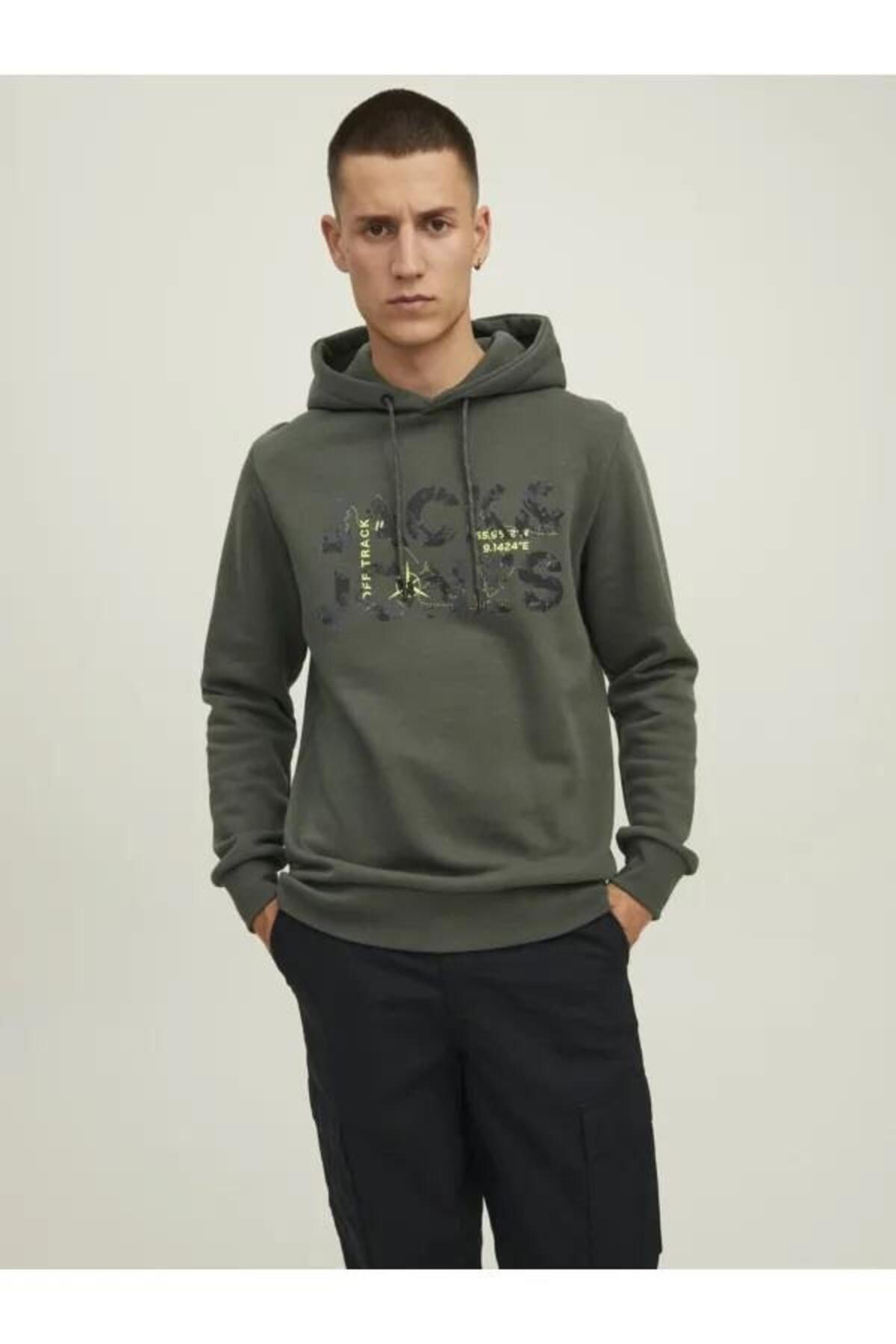 Jack&Jones Sweatshirt 12216242 Haki