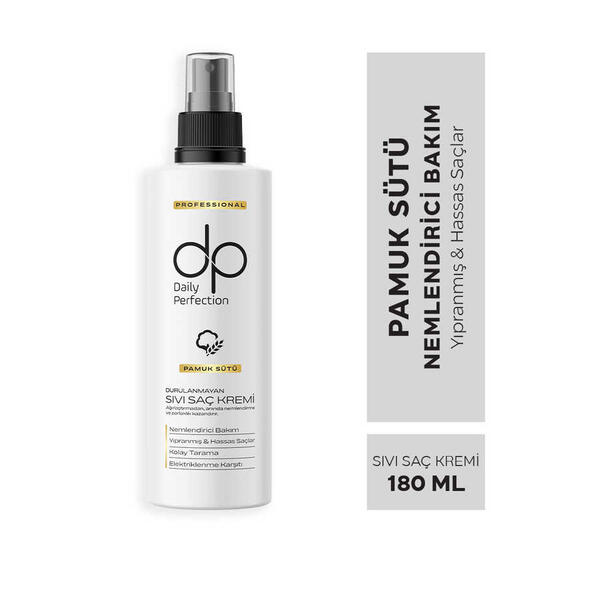 Dp Sıvı Saç Kremi Pamuk Sütü 180Ml