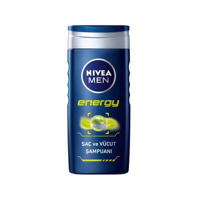 Nivea Men Saç Ve Vücut Şampuanı Energy 500Ml (Dy)