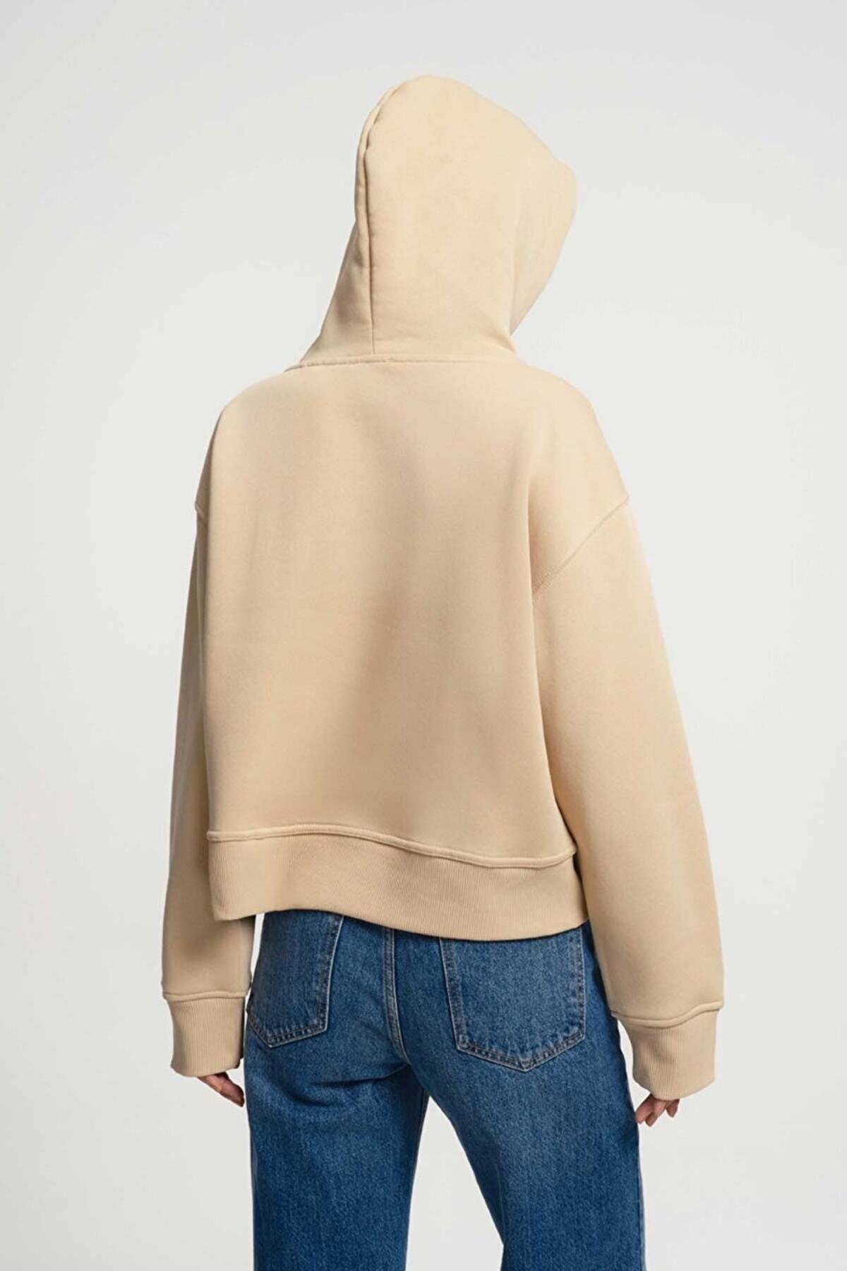 Loft Sweatshirt LF2033675 Kırık Beyaz