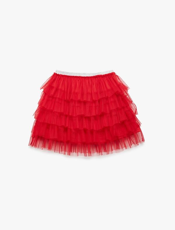 Koton Etek Kız Çocuk 6WKG70015AK Kırmızı