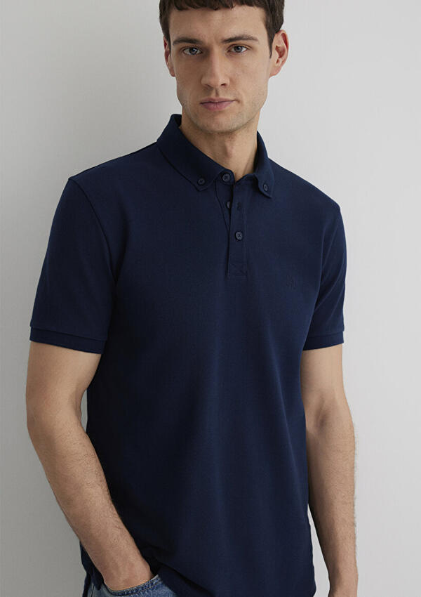 Mavi Tişört M063247-28417 Lacivert