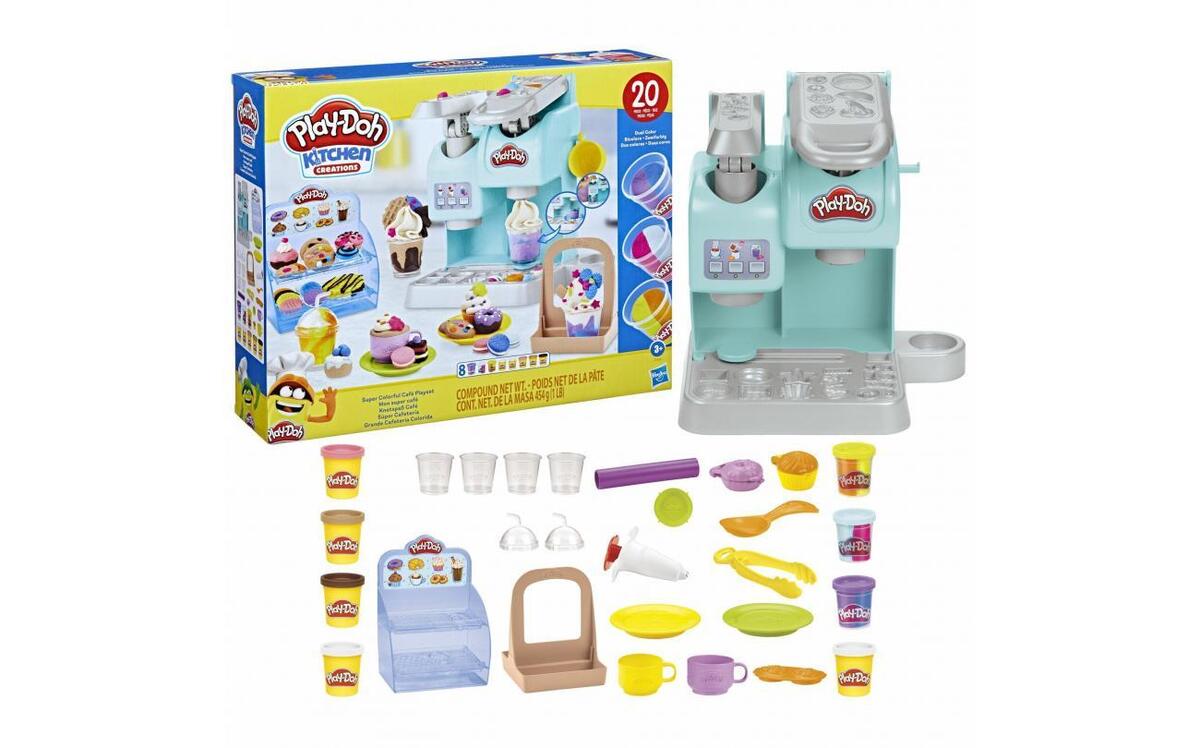 Play-Doh Süper Renkli Cafe Oyun Seti HAS-F5836