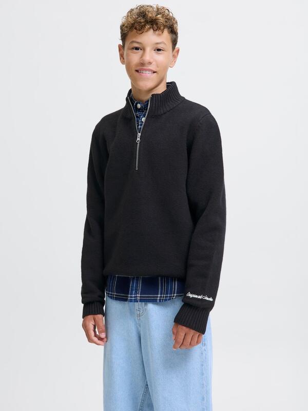 Jack&Jones Junior Kazak Erkek Çocuk 12283370 Siyah