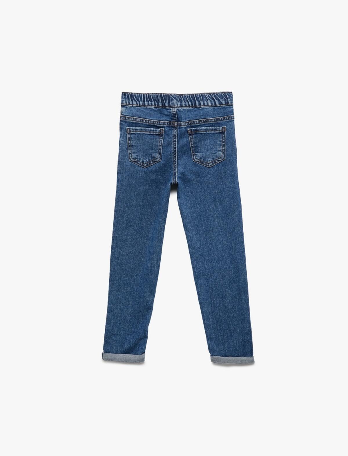 Koton Pantolon Erkek Bebek 6WMB40001TD Orta İndigo