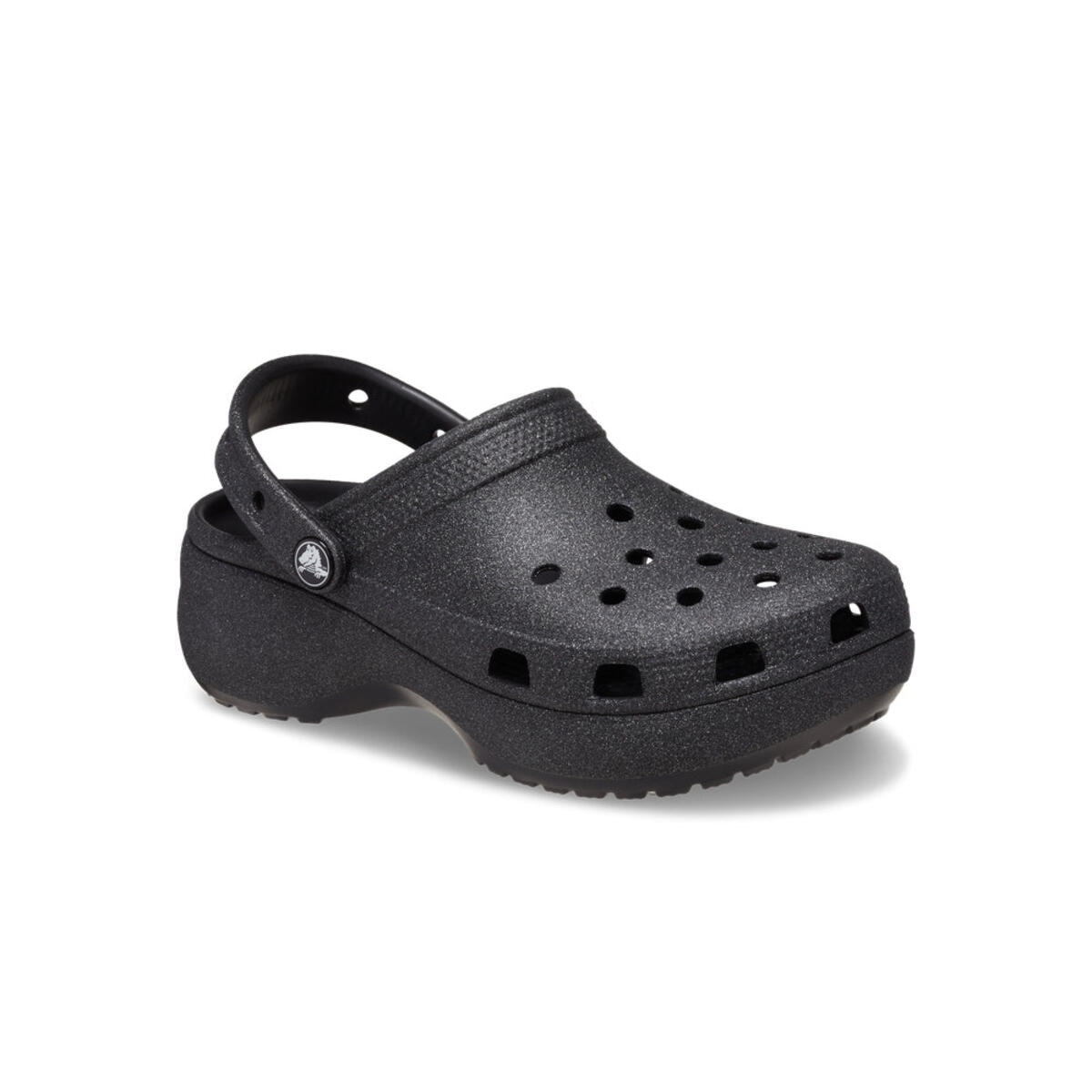 Crocs Classic Platform Glitter Clog 207241_001 Black