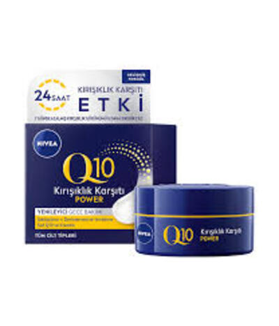 Nivea Krem Gece Q10 Power Kırışık Karşıtı 50Ml (Dy)
