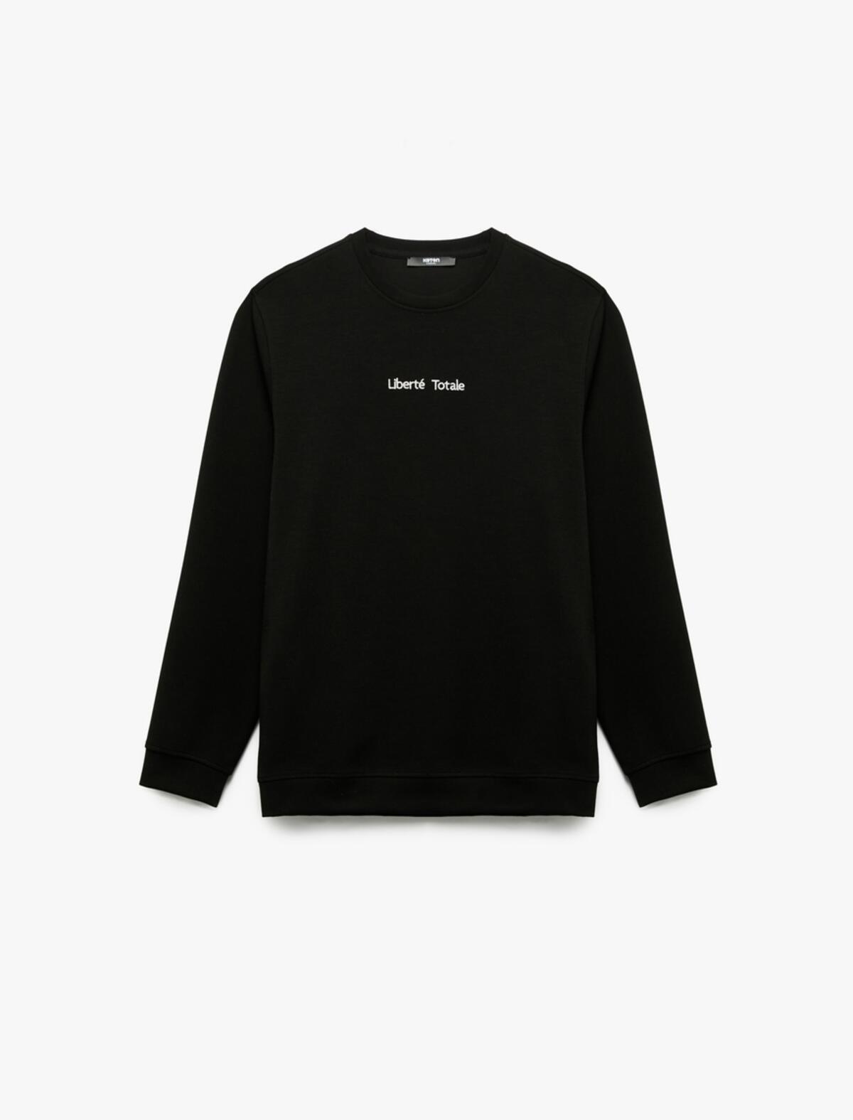 Koton Sweatshirt 6WAM70077MK Siyah