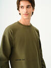 Loft Sweatshirt LF2037382 Koyu Haki