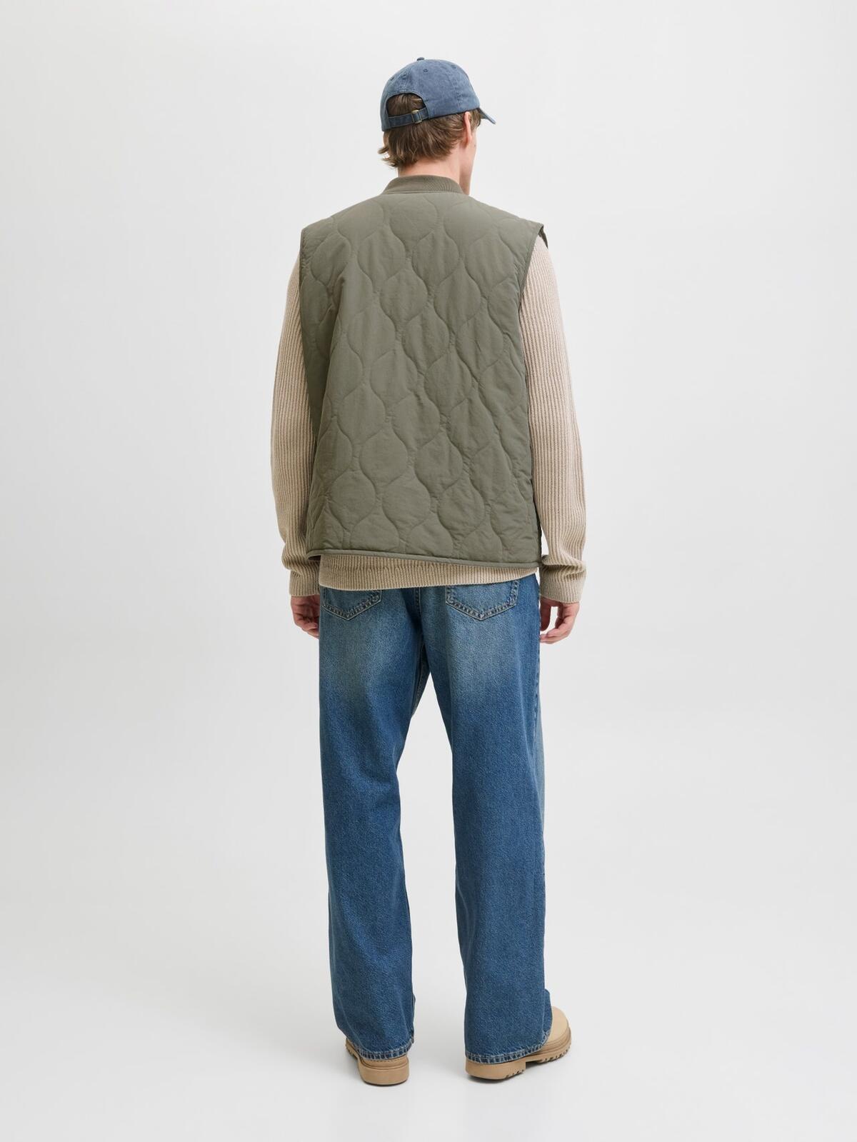 Jack&Jones Yelek 12279238 Haki