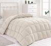 Merinos Yorgan Fashion Micro Tk Zigzag Bej
