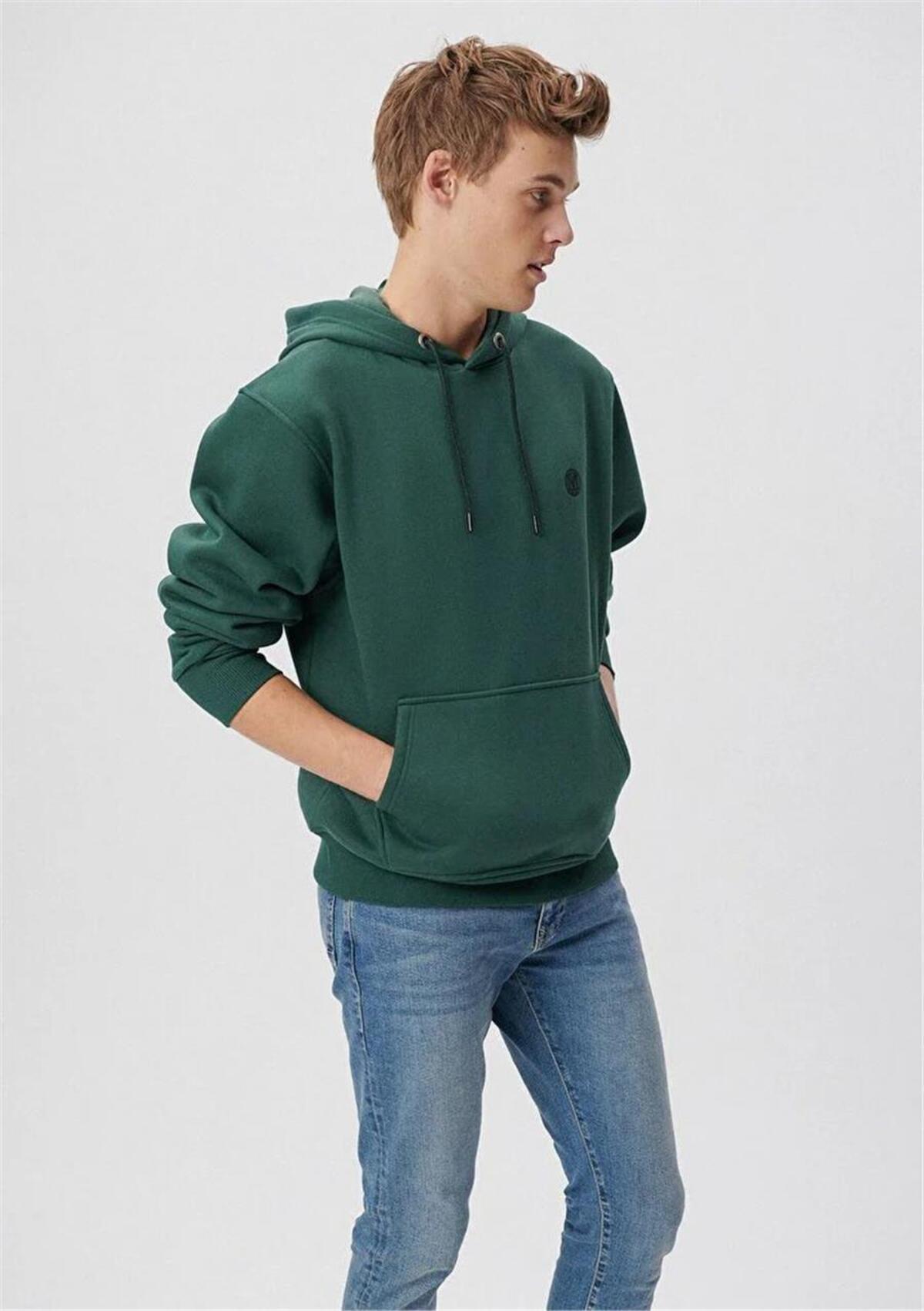 Mavi Sweatshirt M065809-71580 Yeşil